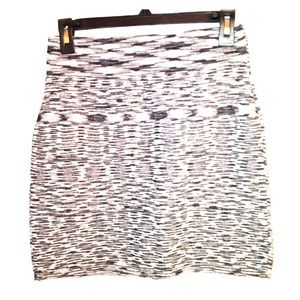 Black and white skirt