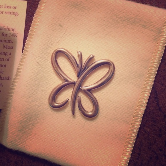 Sterling Silver Butterfly Pendant
