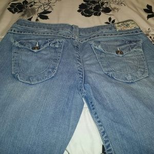PRICE ✂️✂️✂️Light blue true religion jeans size 31