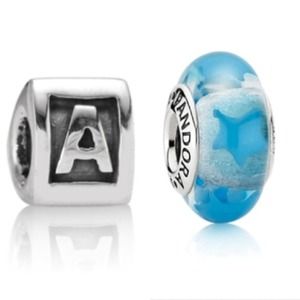 Bundle Two Authentic Pandora Charms