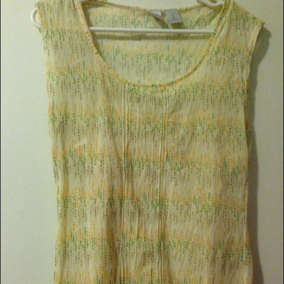 Dkny sheer blouse