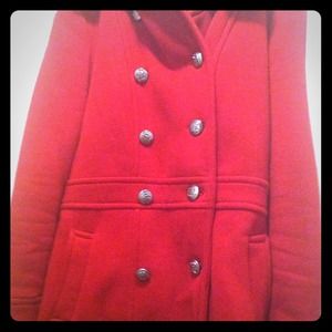 Red Peacoat! ❤️