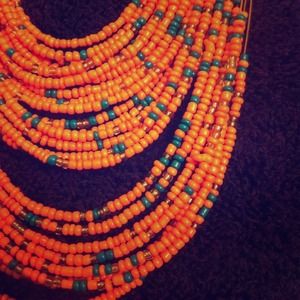 Earring necklace set