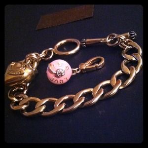 Brand new Juicy Couture charm bracelet!