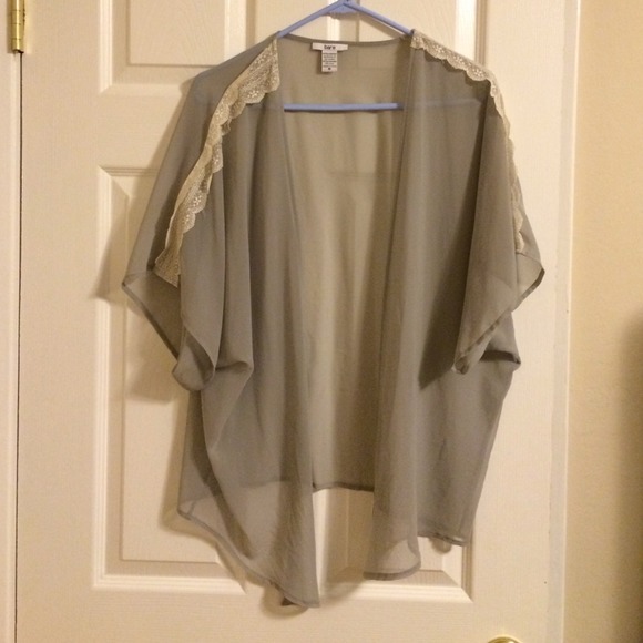 Bar III sheer top