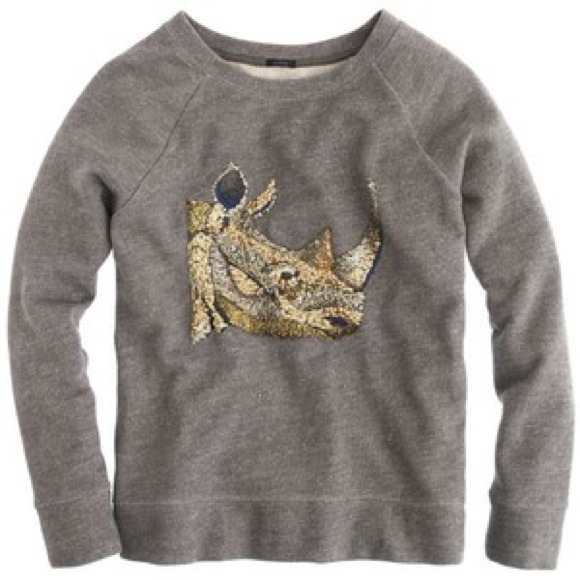 *SOLD💰* ✨🎉 HOST PICK 🎉✨ J.Crew Rhino Sweatshirt