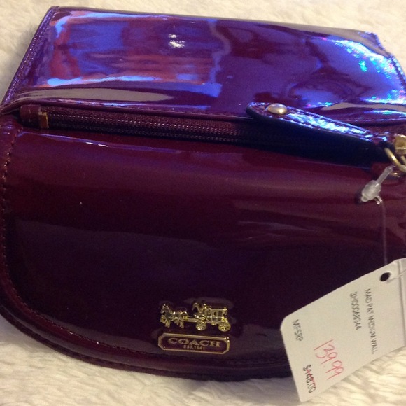 Coach leather wallet