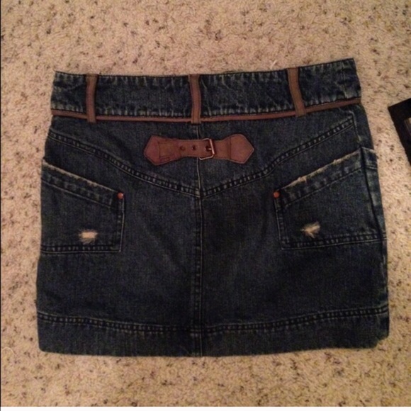 Arden B dark denim skirt - Picture 2 of 3