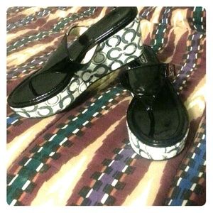 Coach sandals
