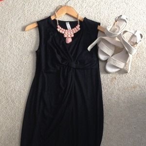 Black summer dress.