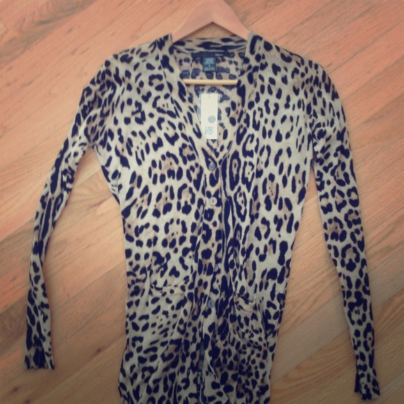 Leopard cardigan