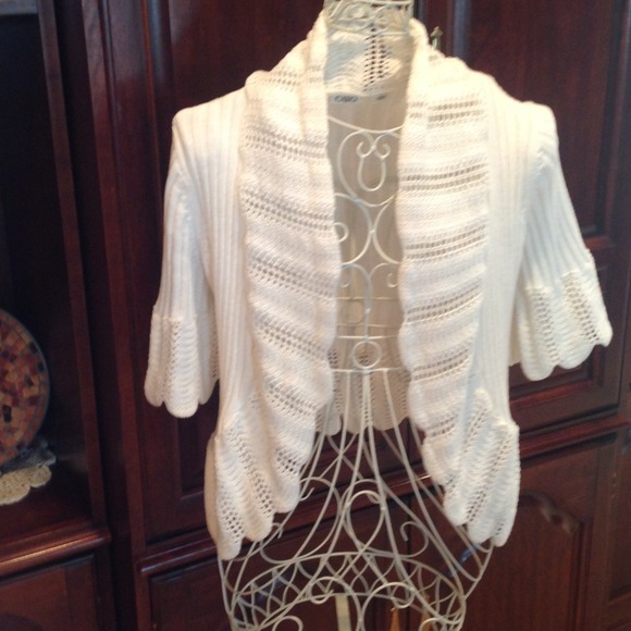 Cream sweater