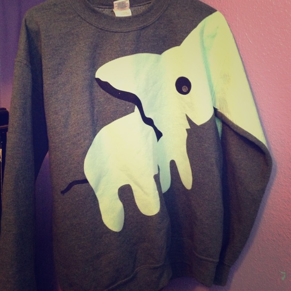 Handmade elephant sweater