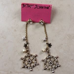 Betsey Johnson earrings