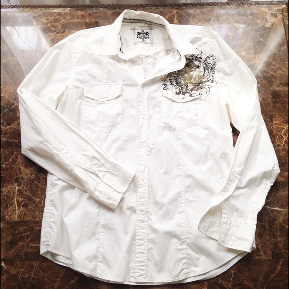 Mens express dress shirt