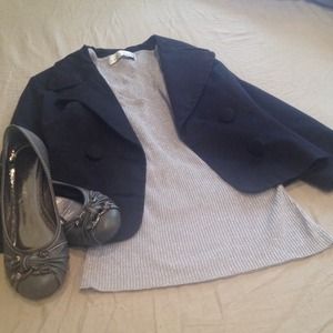 🔴SOLD🔴Silver Shiny Sweater Tank