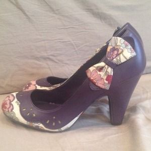 Fun Purple Pumps