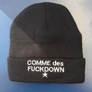 2 Comme Des Fuck Down winter hats
