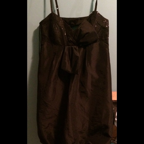 Price reduced !Black dressy dress with bow detail