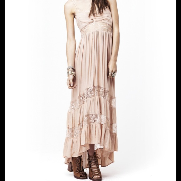 Free People Dresses & Skirts - Shakuhachi lace panel dress