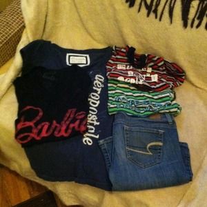 AE jeans and shirts bundle for @jenavi