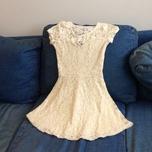 RESERVED White Lace Dress RESERVED