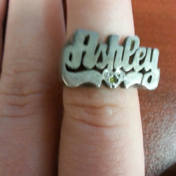 Price slash!! Ashley name ring periot diamond - Picture 1 of 1