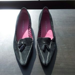 Leather heels