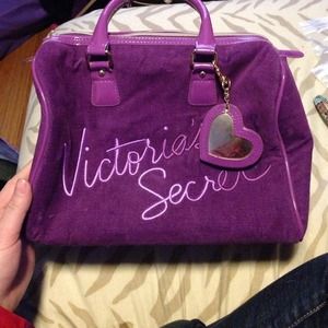 Victoria's Secret purple handbag