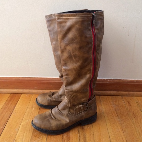 Madden Girl knee-high Zandora boots