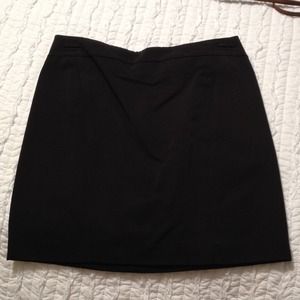 Ann Taylor Black mini skirt