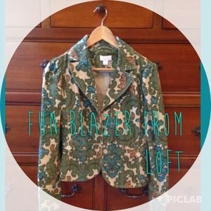 LOFT corduroy blazer