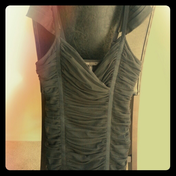 BCBG black short dress