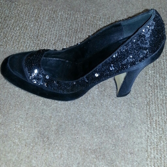 Black BEBE Heels - Picture 2 of 3