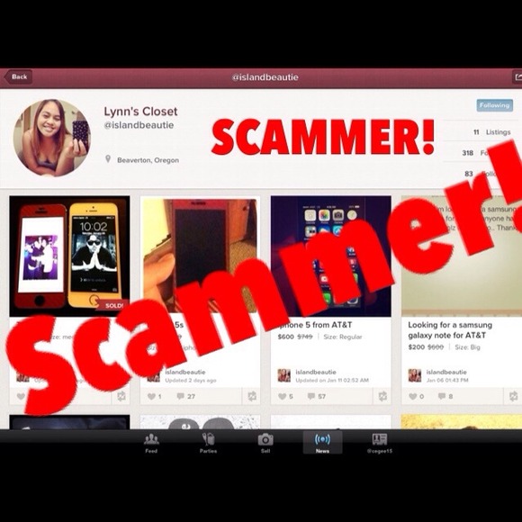 SCAMMER ALERT