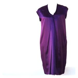 SOLD! 12 Items Bundled. Ali Ro Eggplant Silk Dress