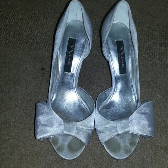 Low Silver Heels