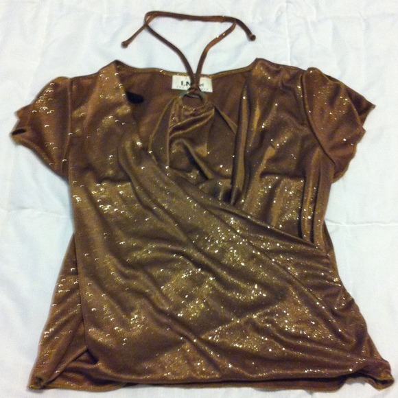 Shimmery Bronze Top