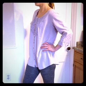 Light purple J. Jill dress shirt. Sold in bundle