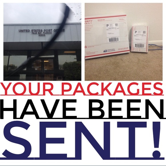 YOUR PACKAGES HAVE BEEN SENT!💙📫📦🚐