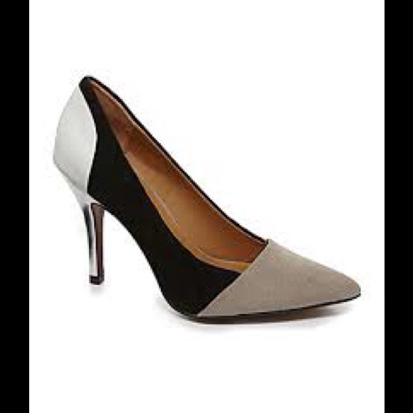 Chinese laundry serendipity Color block heel pumps