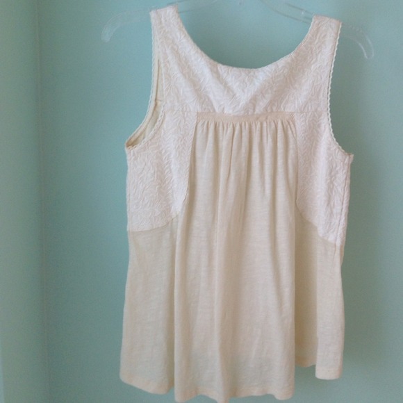 Free People Tops - Free People cream shirt