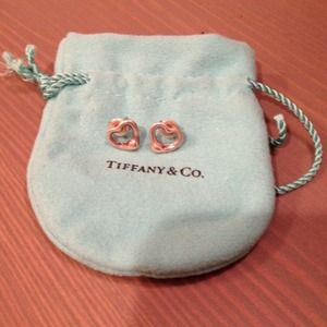 Authentic Tiffany & Co. Sterling Silver Earrings