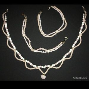 Pastel love jewelry trio