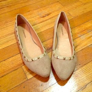 City Classified studded ballet flat. Never worn!