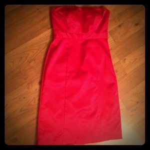 Red cocktail dress for holidays or Valentines Day