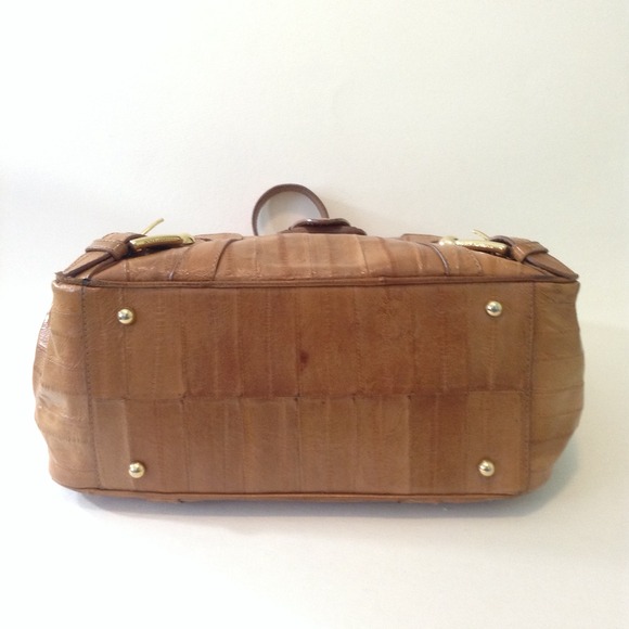 Dolce & Gabbana Eel Skin Satchel Handbag - Picture 2 of 3