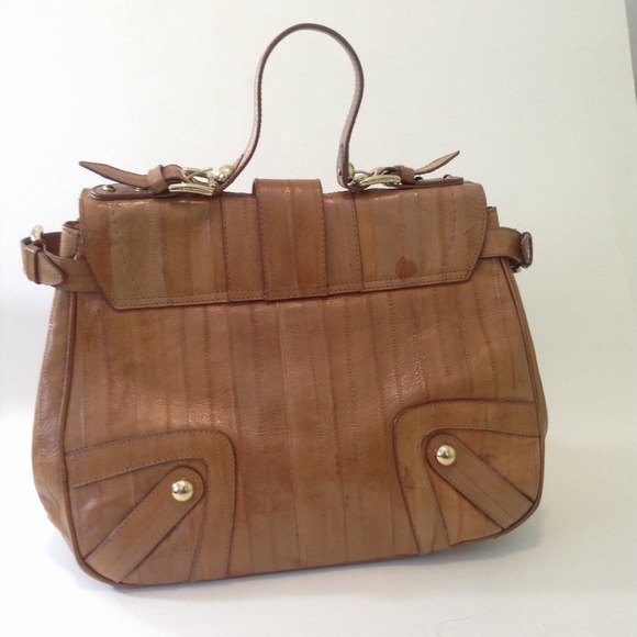 Dolce & Gabbana Eel Skin Satchel Handbag - Picture 3 of 3