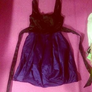 Black & Purple Dress