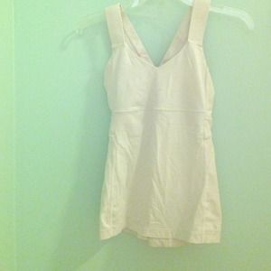 Lululemon white workout top